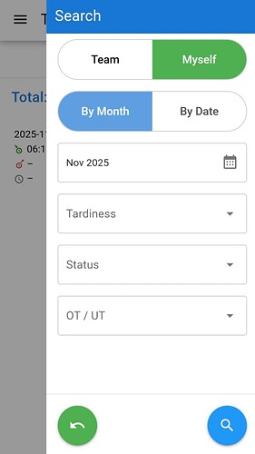 time-clock-report-filter